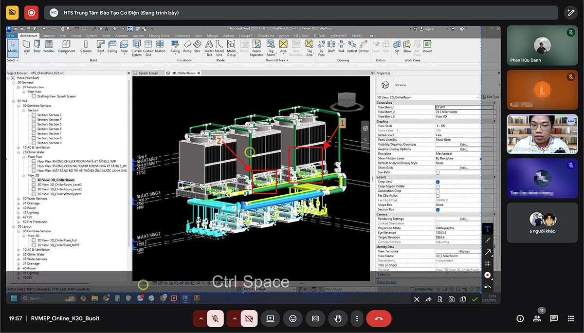 Khóa học Revit MEP - Revit 2023
