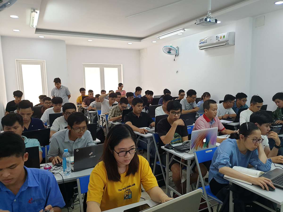 lớp học thiết kế hệ thống ĐHKK thông gió K23-2019