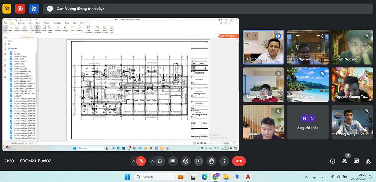 Hướng dẫn shop drawing hệ thống HVAC