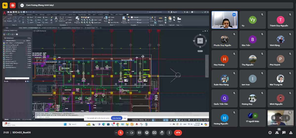 Hướng dẫn shop drawing hệ thống cơ điện