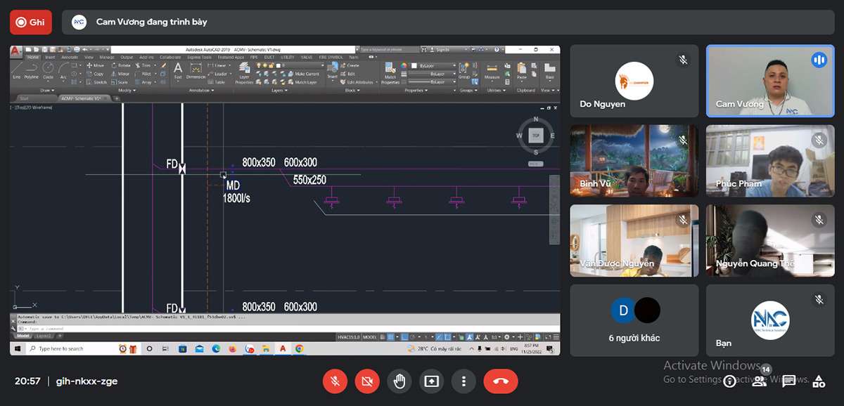 Khóa học kỹ sư shopdrawing HVAC