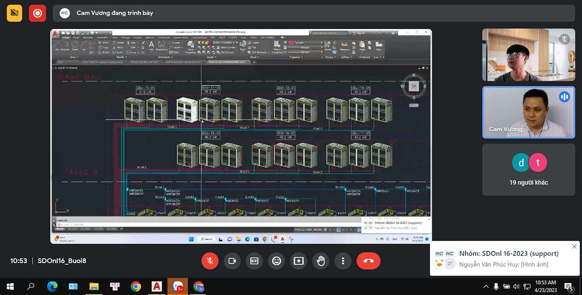 Khóa học shopdrawing AutoCAD cơ điện