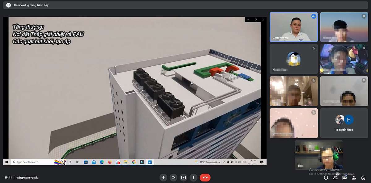 Diễn họa Revit MEP