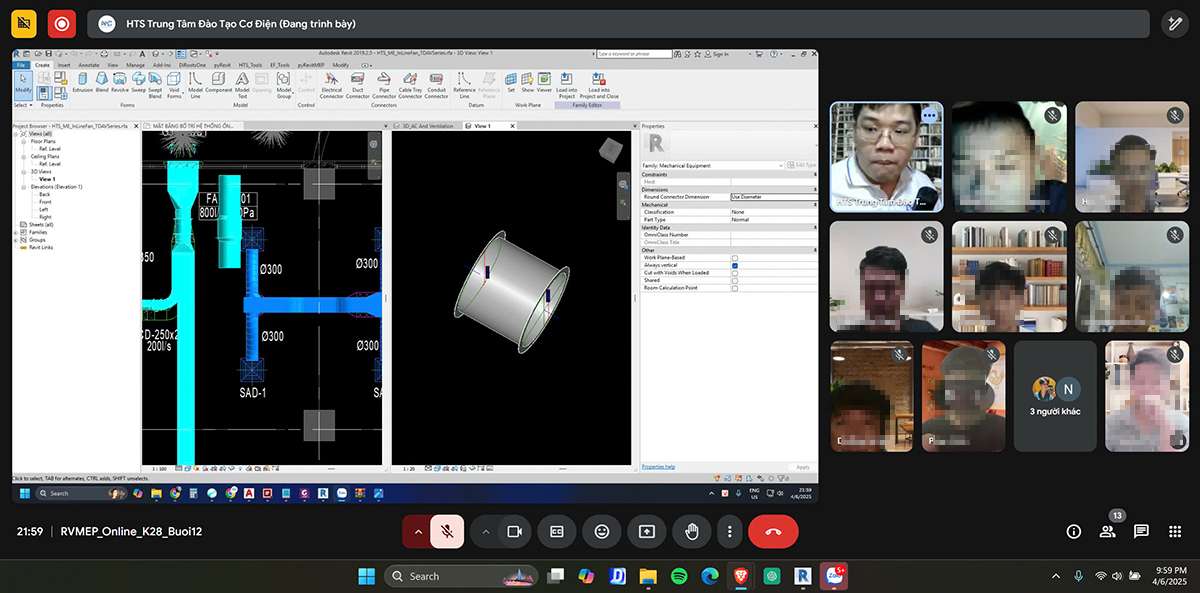 Family Revit MEP