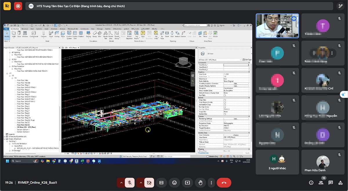 Học Revit MEP